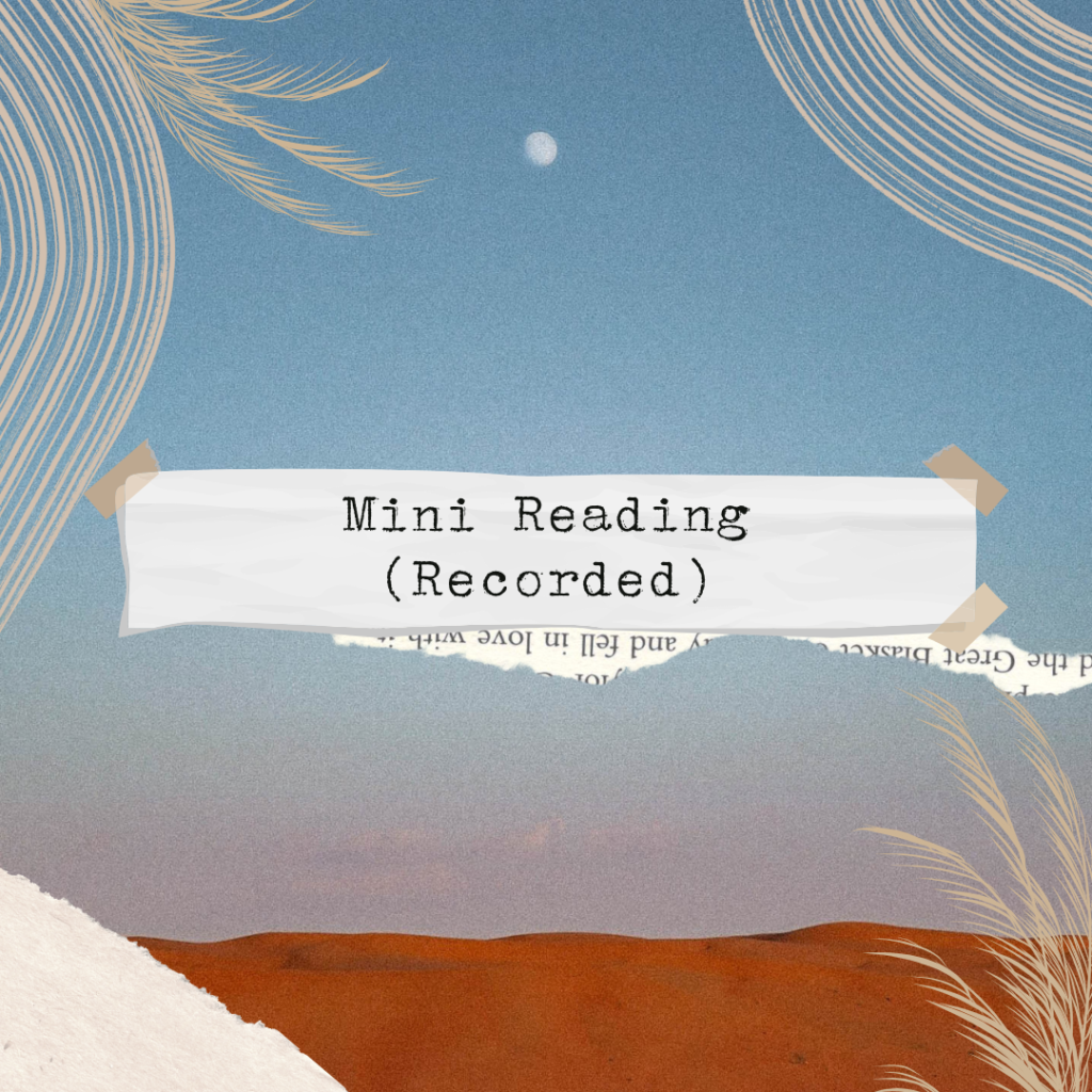 🔮 Mini Reading (Recorded) – $23